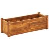 Garden Raised Bed Acacia Wood 29.9"x10.9"x9.8"