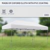 Outsunny 10' x 20' Pop Up Canopy Tent, Instant Sun Shelter with 3-Level Adjustable Height
