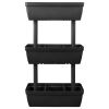 Garden Planter 6 pcs 39.4" Anthracite