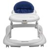 VEVOR Baby Walker, Foldable Baby Walkers with 3-Level Adjustable Height, Rolling Toddler Walker and Activity Center with Wheels & Feeding Tray