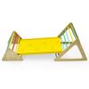3 in 1 Wooden Set of 2 Triangle Climber with Ramp for Slid