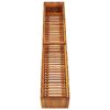 Garden Raised Bed 59"x11.8"x9.8" Solid Acacia Wood