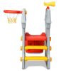 5 in 1 Toddler Climber Slide Playset with Basketball Hoop and Telescope