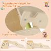 Wooden Climbing Toy Triangle Climber Set with Seesaw